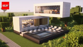 Easy modern house - Minecraft tutorial
