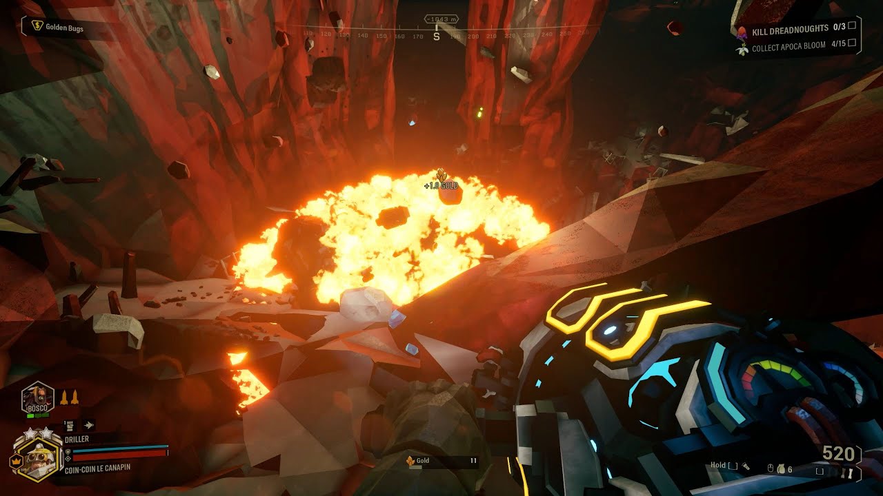 Deep Rock Galactic ice spear vs bulk detonators & bosses YouTube