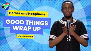 Heroes, happiness and good things! This is your good things wrap-up this week! ❤️🇿🇦