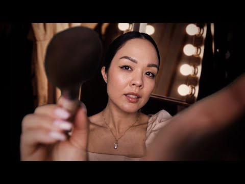 ASMR ROLEPLAY: Kasvohoito ja meikki 🧴✨