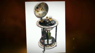 Match Highlights Nautical Globe Bars