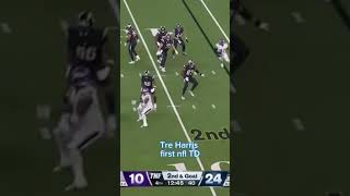 Tre Harris  first touchdown #rap #music #rapper #nfl #americanfootball #superbowl #edit #nba  