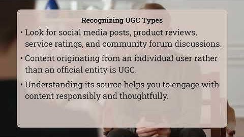 What Is User-Generated Content Online?