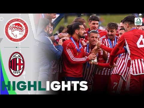 Olympiacos vs Milan | Highlights | UEFA Youth League Final 22-04-2024