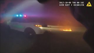 Body Camera Footage Shows Wildfire Recue