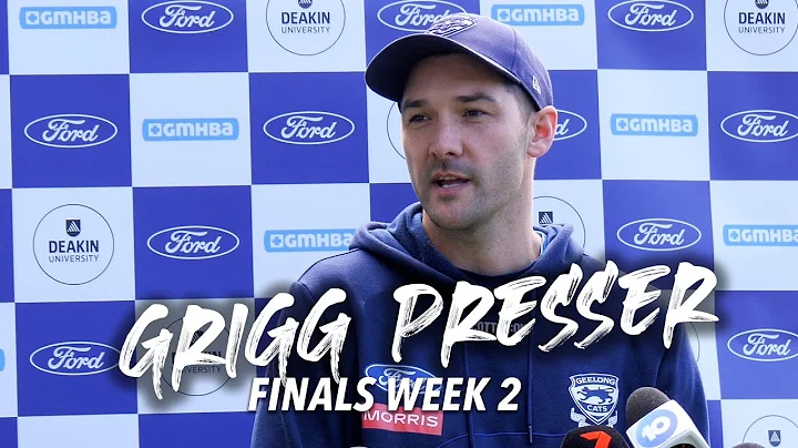 Shaun Grigg Press conference | Finals Week 2