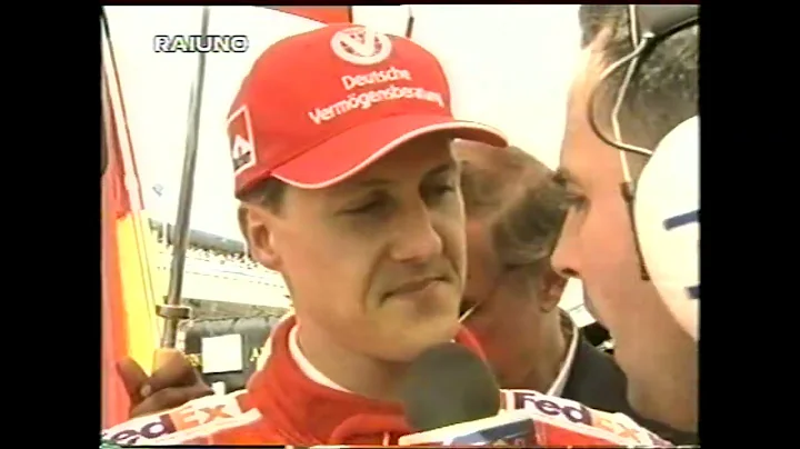 F1 Spagna 2000 - Ettore Giovannelli intervista Mic...