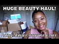 Huge beauty haul what i got in pr and what i purchased makeup skincare fragrance  more