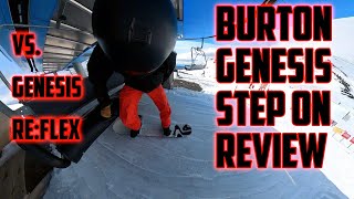 Burton Genesis Step On 2023 vs. Genesis Re:Flex & Step On
