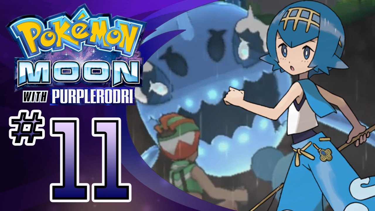 Let's Play Pokemon: Sun and Moon - Part 11 - Captain Lana's Trial!