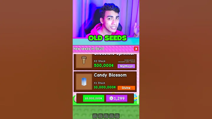 GROW A GARDEN New Seeds VS Old Seeds 🥺