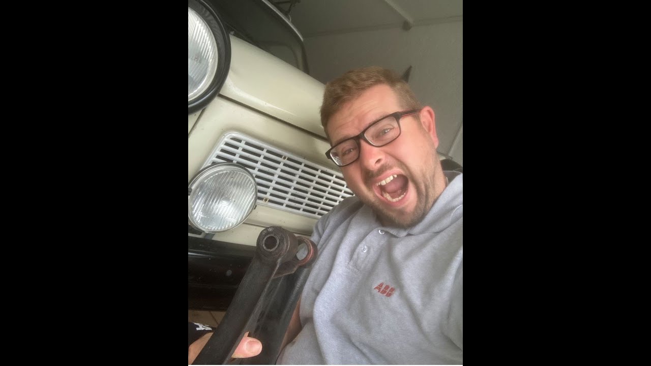 Und weiter gehts am Trabi: Achmanschetten Getriebeseite neu, und nächste Baustelle tut sich auf...