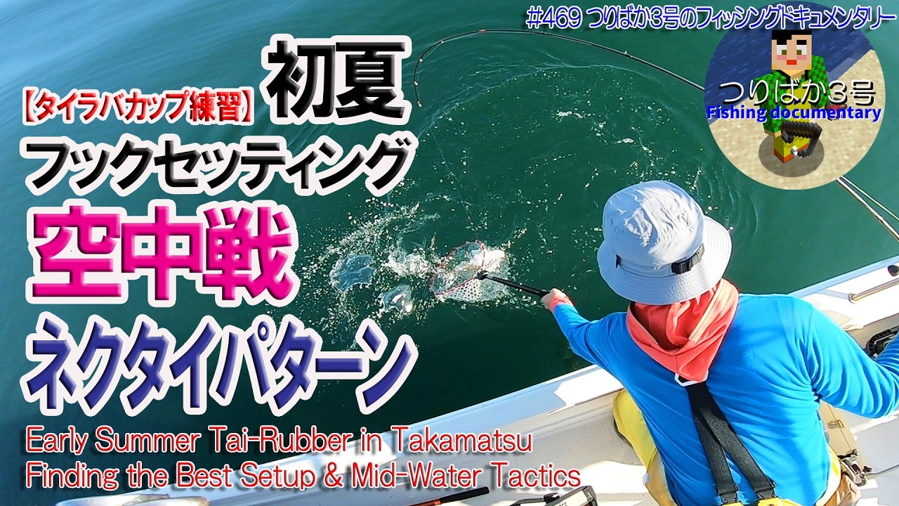 469 [Takamatsu Tai Rubber] Early Summer Setup and Mid-Water Battle