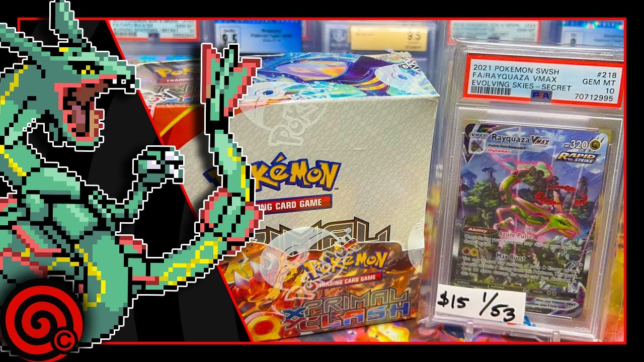 I think I got the Very First Graded Gold VMAX Rayquaza from VMAX