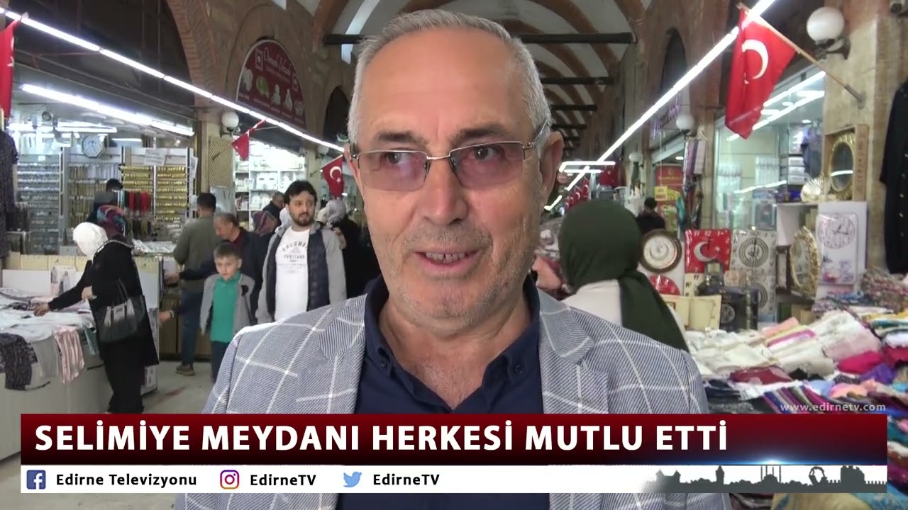 SELİMİYE MEYDANI HERKESİ MUTLU ETTİ