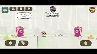 🧠 Brain riddle : tricky box level  99 Don't jump solution for gameplay 