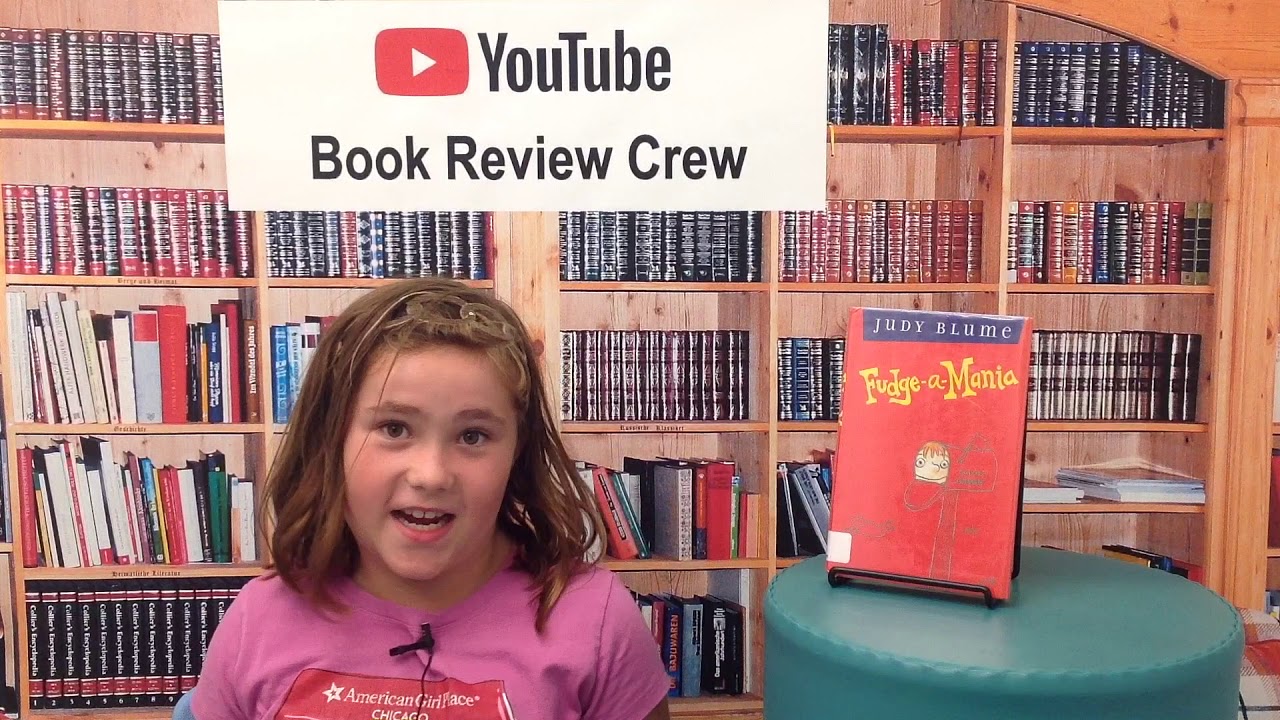 Vivian reviews FudgeaMania by Judy Blume YouTube