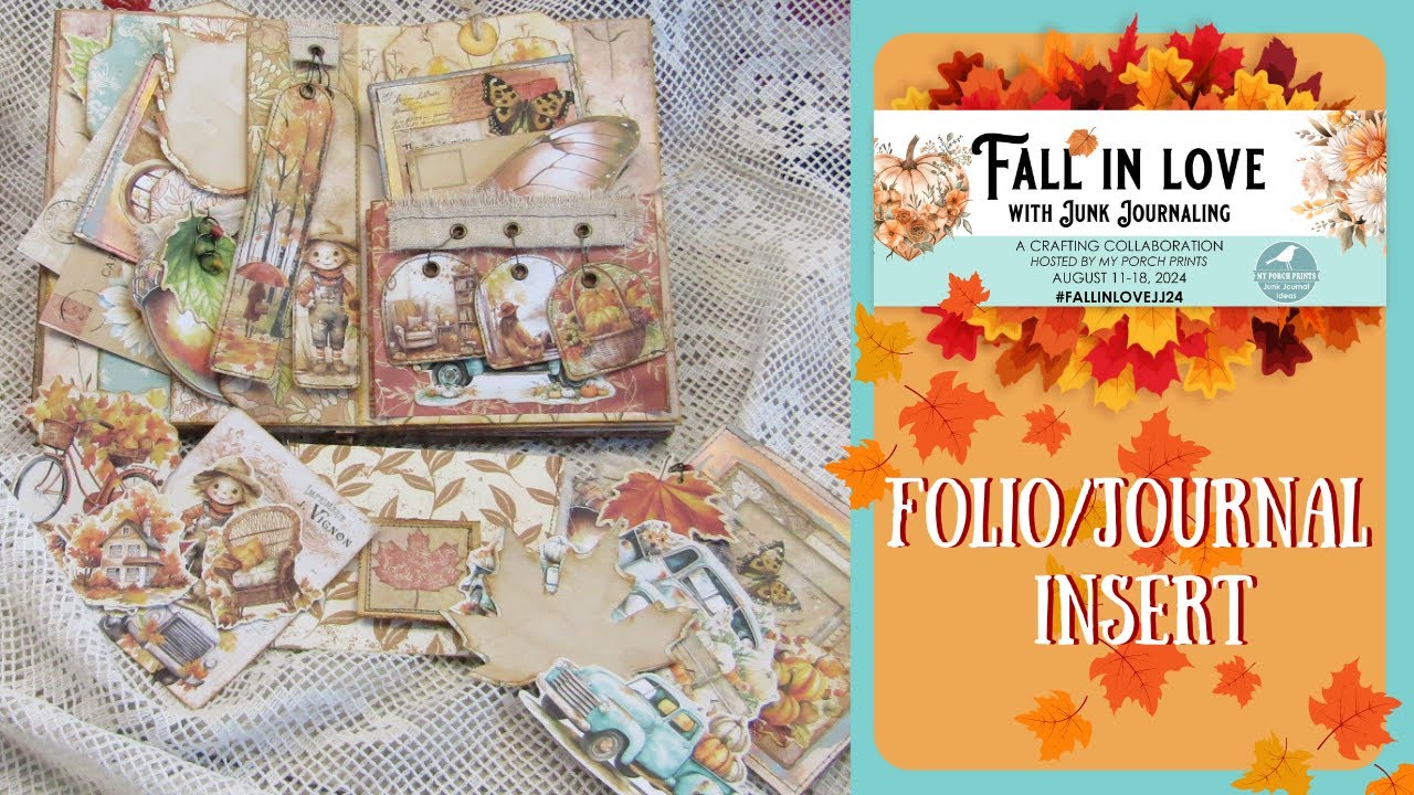 FALLINLOVEJJ24 Fall in Love with Junk Journaling