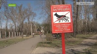 Проверено NotaBene: запрет на выгул собак в парке Проверено NotaBene: запрет на выгул собак в парке