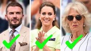 Wimbledon 2023: Royals and Celebrities in the Royal Box