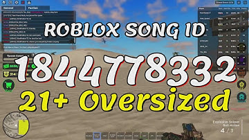 21+ Oversized Roblox Song IDs/Codes