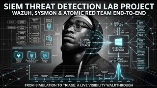 🛡️ Security Engineering & SIEM Detection Lab (Wazuh + Sysmon + Atomic Red Team)