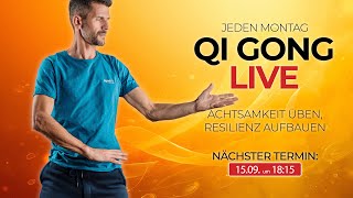 [Live] QI GONG mit Wolfgang: M0. 15.09., 18:15
