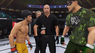 Bruce Lee Vs. Green Hornet - Ea Sports Ufc 4 - Epic Fight 🔥🐲