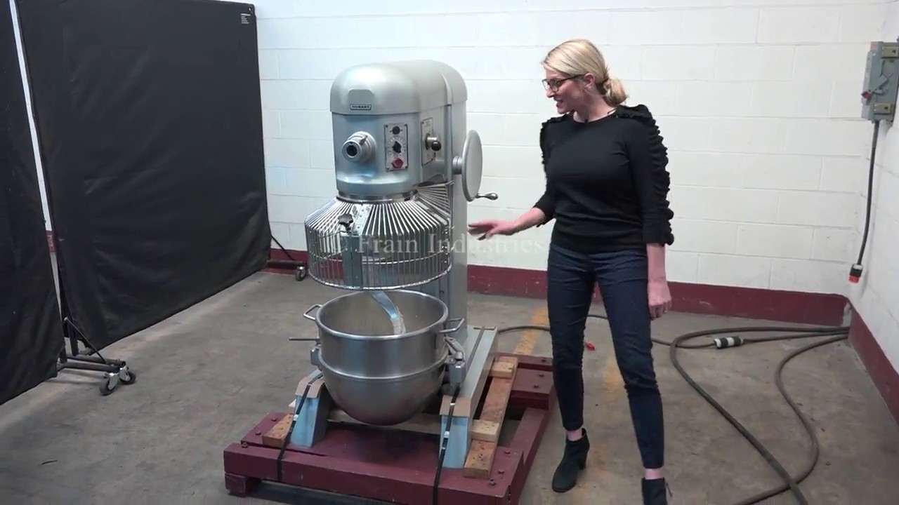 Hobart Dough Mixer Demonstration YouTube