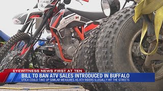 ATV Sale Ban Introduced in Buffalo