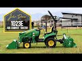 John Deere 1023E Compact Tractor Demo 🚜