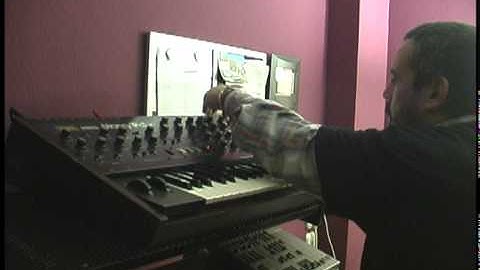 Korg Mono/Poly + Roland TR-707