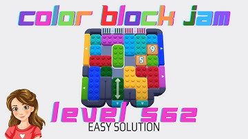 Color Block Jam Level 562 Easy Solution Walkthrough