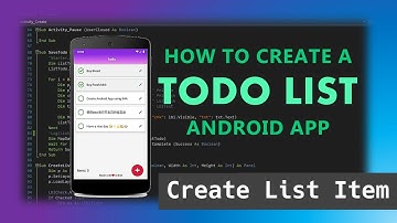 (Part 4/10) How to Create a Todo List Android App with B4X