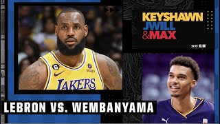 High School Lebron Or Victor Wembanyama   Kjm