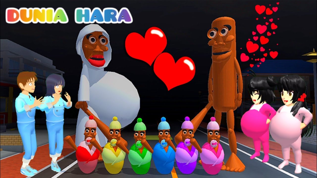 Tung Tung Tung Sahur Hamil Melahirkan Bayi Kembar 6 Warna Warni | Yuta Panik Bayi n Tung Tung Hilang