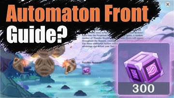 Automaton Front Guide : Thunder Sojourn Event - [Genshin Impact 2.0]