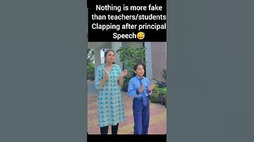 Every time when our school principal give repeated speeches | Do you agree? #principal #schooldays
