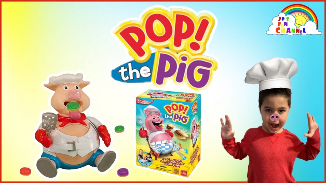 POP THE PIG GAME (MYSTERY TOY REVEAL!!!)
