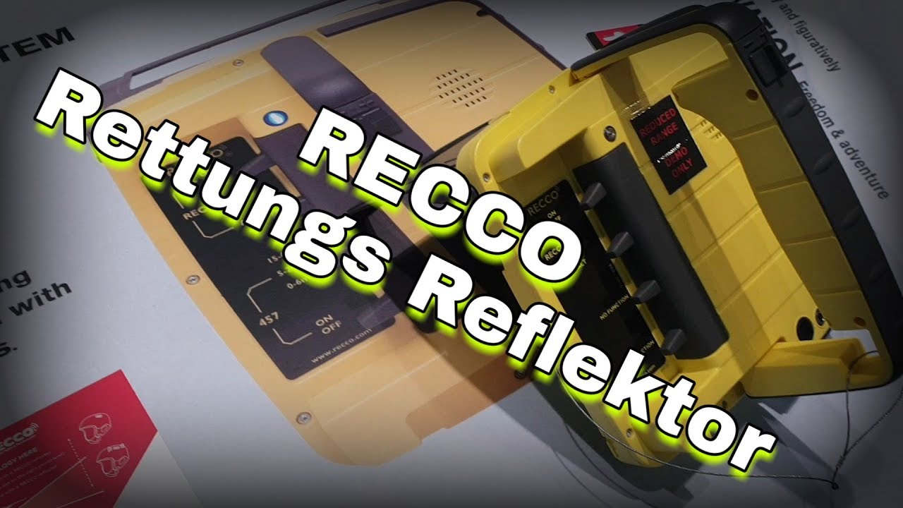 ISPO 2019 – RECCO Rescue/Rettungs Reflektor –