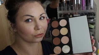 Make Up Revolution Ultra Contour Palette Review   Swatches