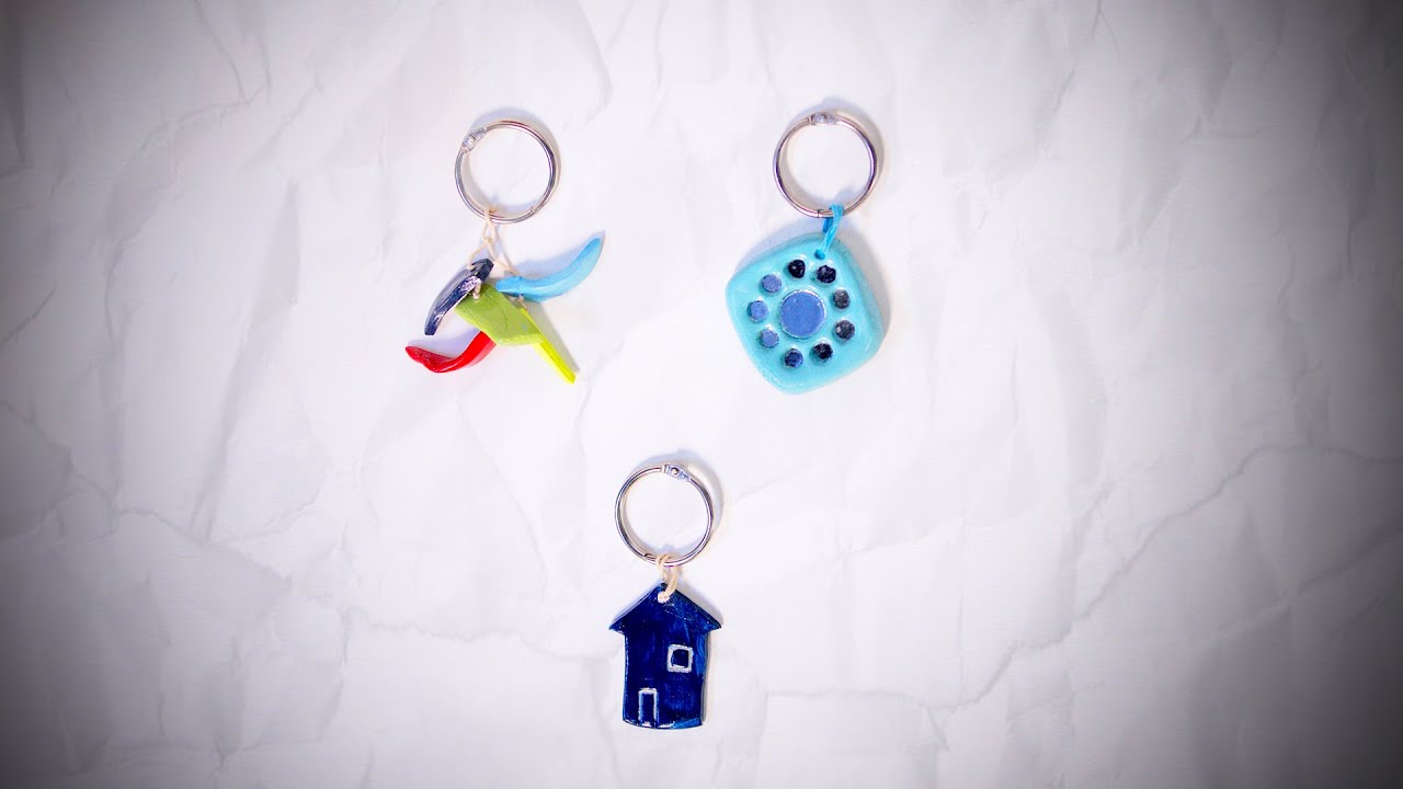 DIY Clay Keychains for Back to School — From Scratch with Maria