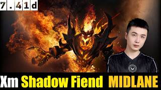 🤯Xm[Shadow Fiend] MID 7.41D - DOTA 2 HIGHEST MMR MATCH#dota2 #dota2gameplay