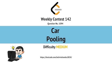 1094. Car Pooling (LeetCode Weekly Contest 142)