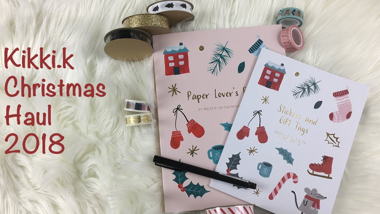 Kikki.k 2017 Christmas Collection Haul YouTube