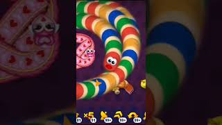 🐍worms Zone Shorts Gameplay #wormszone #shorts #ytshorts #youtubeshorts #games #snake #zeroempires