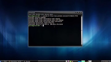How To: download videos from Youtube in Linux (youtube-dl)