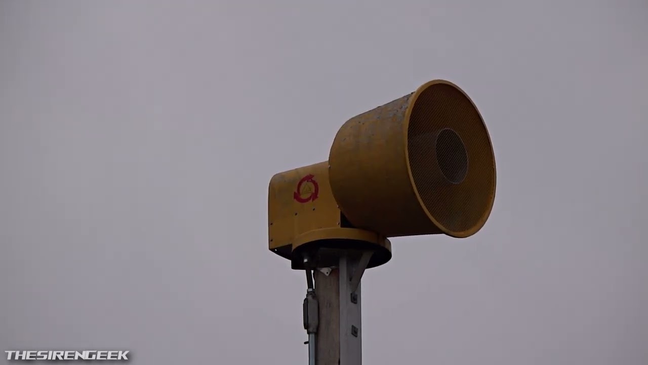ACA P-15 Tornado Siren Test - Alert - Williamson (Pike Co.), GA