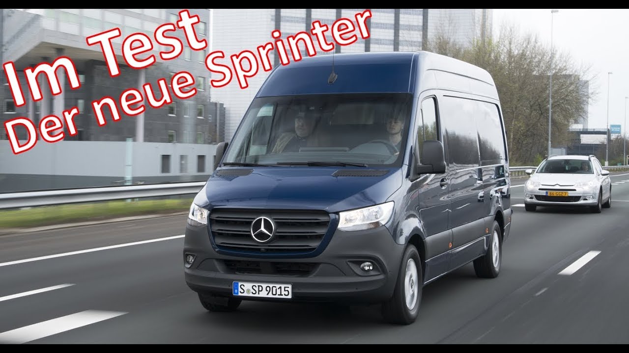 Review Der Neue Mercedes Benz Sprinter Mercedes Fans De Youtube
