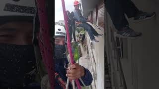 #trabajosenaltura #pintura #alpinismo #trabajo